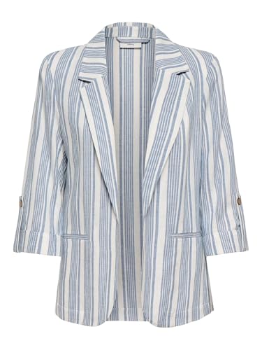 ONLY Onlgoa 3/4 Unline Linen Bl Blazer CC TLR Onlgoa 3/4 Unline Linen Bl Blazer CC TLR Women's (Pack of 1)