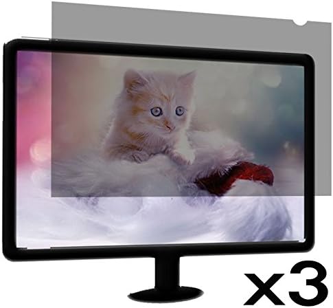 (3in1 pack) 24"W Privacy screen protection filter for LCD monitor 24 inch widescreen 16:10 Ratio (V240161003)