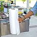 Yukon Glory™ Magnetic Paper Towel Holder for Refrigerator & Grill - Made of Durable Stainless Steel - The Paper Towel Holder Magnetic Mounting Makes it a Great Indoor & Outdoor Paper Towel Holder