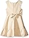 Bloome Big Girls' Sleeveless Pleated Occasion Dress with Rhinestone Trim