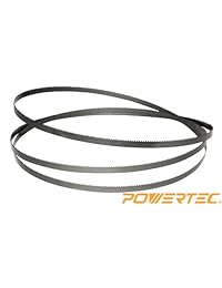 Powertec Hoja para sierra banda 59.5 " X 1 8 " X 14tpi para Delta BS100 (28 150) B & D bdbs100 9" Sierra de cinta