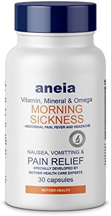 Aneia – Morning Sickness – Vitamin, Mineral &amp; Omega – Mother Health Supplement (30 capsules)