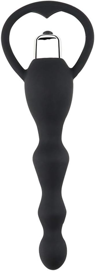 BUBUCAST 10 Frequency Vibranting Bead Plug Mssage G But Pug for Men Women Toys Bed Vibebrator