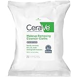 CeraVe Makeup Removing Cleanser Cloths, 25 Count