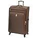 LONDON FOG Kensington Softside Expandable Spinner Luggage, Bronze, Checked-Large 29-Inch