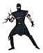 California Costumes Adult Ninja Warrior Costume, Small Black