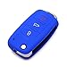 9 moon® Silicone Remote Flip Key FOB Silicone Case Cover for VW Volkswagen New