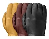 Tough Gloves Men's Ultra Thin Patrol-X Cabretta unlined leather gloves no points