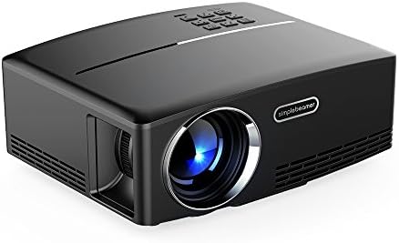 SKYZONAL Mini Projector Video Projector 1800 Lumens HDMI USB Home Media Player Projetor Multimedia Entertainment Projector