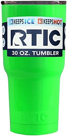 30 oz Neon Green Tumbler Stainless Steel Double Wall Vacuum Insulated Water Iced Coffee Travel Mug Cup with Lid