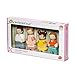 Tender Leaf Toys - The Leaf Family - 4 Pcs Wooden Family Mini Dolls Playset for Children, Kids Miniature Pretend Play Dollhouse Figures, Includes Parents, Sibling - Age 3+