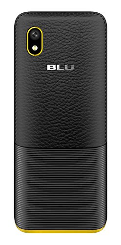 BLU Tank II T193 Unlocked GSM Dual-SIM Cell Phone w/ Camera and 1900 mAh Big Battery - Unlocked Cell Phones - Retail Packaging - Black Yellow