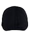 NYFASHION101 Fashionable Solid Color Unisex Cotton Duck Bill Newsboy Ivy Cap, Black