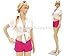 (G1-PS+ One Free Wig) Realistic Standing Female Adult Plastic Mannequin, Turnable Head, Rotate Arms, Flesh Tone+Base+1 Free Wig
