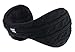 Womens Ear Muffs - Winter Ear Warmers/Covers - Behind The Head Style Cable Knit Fleece Earmuffs