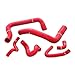 Mishimoto MMHOSE-MUS-86BK Silicone Radiator Hose Kit Compatible With Ford Mustang GT Cobra 1986-1993 Black