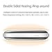 Letouch Rechargeable Hand Warmer 5200mAh Power Bank, Portable USB Electric Hand Warmers Double-Sided Heating Mobile External Battery Charger Best Gift in Winter for Women,Man (5200mAh Black)