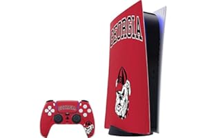 Skinit Decal Gaming Skin Compatible with PS5 Digital Edition Bundle - Officially Licensed University of Georgia Bulldogs Logo Design