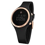 Daisy Fuentes Fashion Silicone Strap Digital Watch