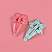 Frcolor 30Pcs Animal Pattern Print Hair Clips Kids Cartoon Design Barrettes Girls Metal Snap Hairpin