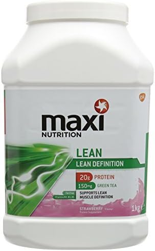 MaxiNutrition Formerly Maximuscle Lean Definition Protein Shake Powder - 1 kg, Strawberry by MaxiNutrition