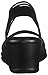 Skechers Cali Women's Rumblers-Sci-Fi Wedge Sandal, Black, 11 W US