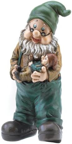 Grandpa Garden Gnome,Garden, plant,wood,decoration.