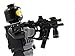 Kriss Vector Submachine Gun 3 Pack in Black - Custom Minifigure Pieces