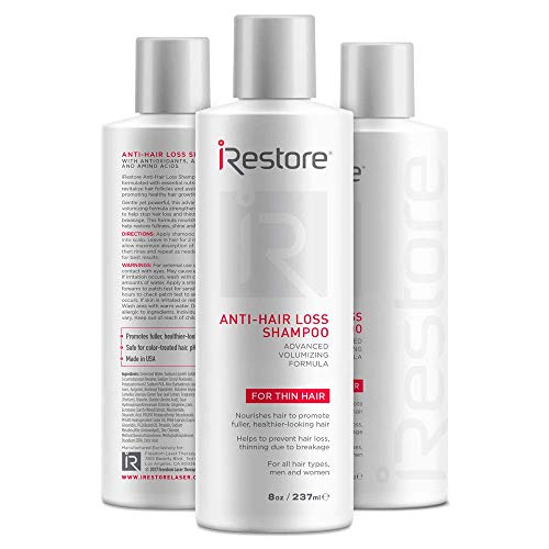 Irestore Anti Hair Loss Shampoo W Castor Oil Amino Acids Aloe Vera Antioxidants Perfect For Hair