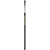 Bdellium Tools Professional Makeup Brush - Maestro Series 762 Small Angle - With Soft Synthetic Fibers, For Shaping & Filling Eyebrows (Black, 1pc)