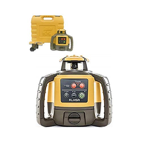 41ME%2BVapqiL Topcon RL-H5A Horizontal Self-Leveling Rotary Laser with LS-80L Receiver - Dry Cell Battery - Image 5