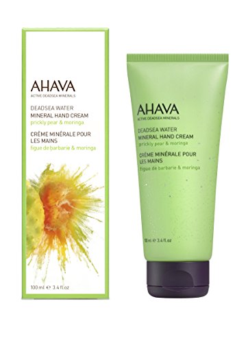 AHAVA Mineral Hand Cream, Prickly Pear & Moringa, 0.3 fl. oz.