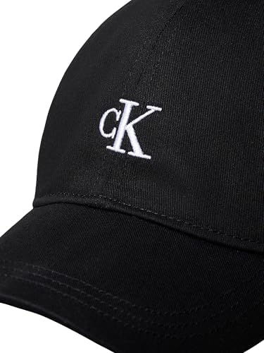 Jeans Monogram Baseball Cap, Casquette Mixte Enfant, CK Black,