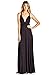 12 Ami Solid Convertible Multi Way Long T-Shirt Maxi Dress - Made In USA
