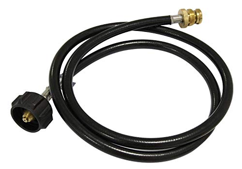 Hongso HR04-1 4 Feet Hose and Adapter, Propane Adapter Hose Replacement for Connecting QCC1 Tpye1 LP Tanks to Equipment, CSA Certified
