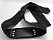 ZOOP Leaf Village Logo Metal Plated Headband / Forehead Protector Cosplay Accessories for Naruto Fans (Black)