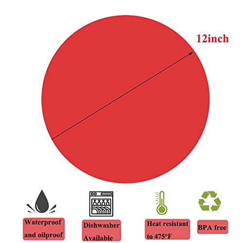 MultiPurpose Silicone Original Microwave Mat Reusable Non Stick Turntable Mat for Kitchen