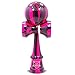Kaleb USA Full Washed Pink & Black Kendama With Extra String