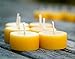 Bluecorn Naturals 100% Pure Beeswax Tea Light REFILLS (no cup) (Raw, 24 case)