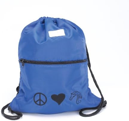 Helmet Back Sack - Peace, Love, Horses Print