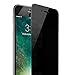 iPhone 7 plus / 8 plus Privacy Screen Protector, Ankoon Anti-Spy Tempered Glass Screen Protector Premium 0.3mm 9H HD 2.5D Curve Edge Anti-Scratch, Anti-Fingerprint, Easy Install