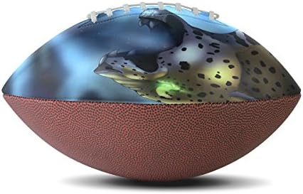 TJDY Tiger Block Pattern Customization PU Match Rugby Balls 9#