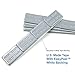 CKAuto 1/2oz, 0.5oz, Ultra Slim Low Profile, Grey Adhesive Stick On Wheel Weights, 60 oz/ 3.75 lb/Box, OE Quality, (120pcs)