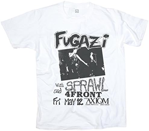 Finewear Free Ship Unisex Fugazi Marillion album Steve Rothery Metalcore Rock Punk Nice Tee Shirts (M)