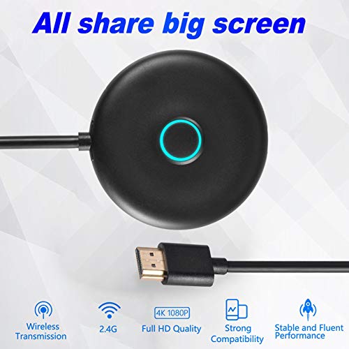 Wifi-display dongle 2.4G 1080P HDMI mobiele draadloze schermspiegelontvanger voor smartphones PC-projector - Afbeelding 3
