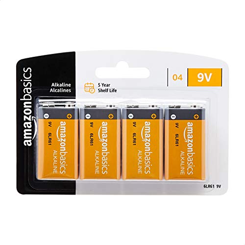 Amazon Basics 9 Volt Everyday Alkaline Battery Pack of 4 Pricepulse