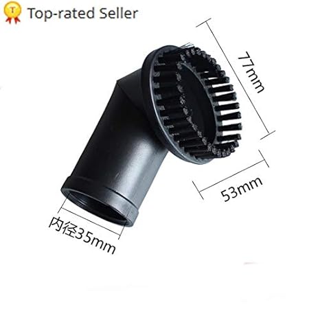  35mm Vacuum Cleaner Accessories Rotatable Round