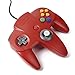 iNNEXT Classic Retro N64 Bit USB Wired Controller for Windows PC MAC Linux Raspberry Pi 3 (Red)thumb 1