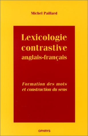 Lexicologie contrastive anglais-français