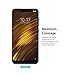 Ringke Invisible Defender Glass 3 Pack Compatible with Xiaomi Pocophone F1 Tempered Glass Screen Protector, Ultimate Clear Shield, High Definition Quality, 9H Hardness Technology for Poco F1